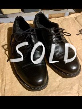 Thom Mcan Men’s Black Leather Shoes